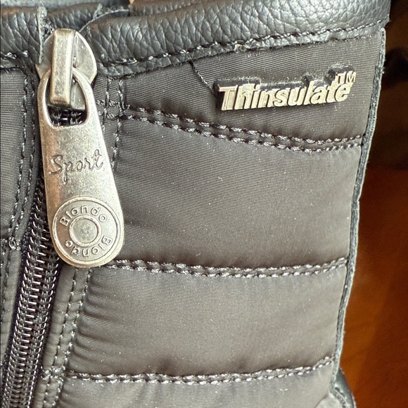 Blondo Sport Boots Black Winter Rain Women’s Size 8M - Picture 7 of 13